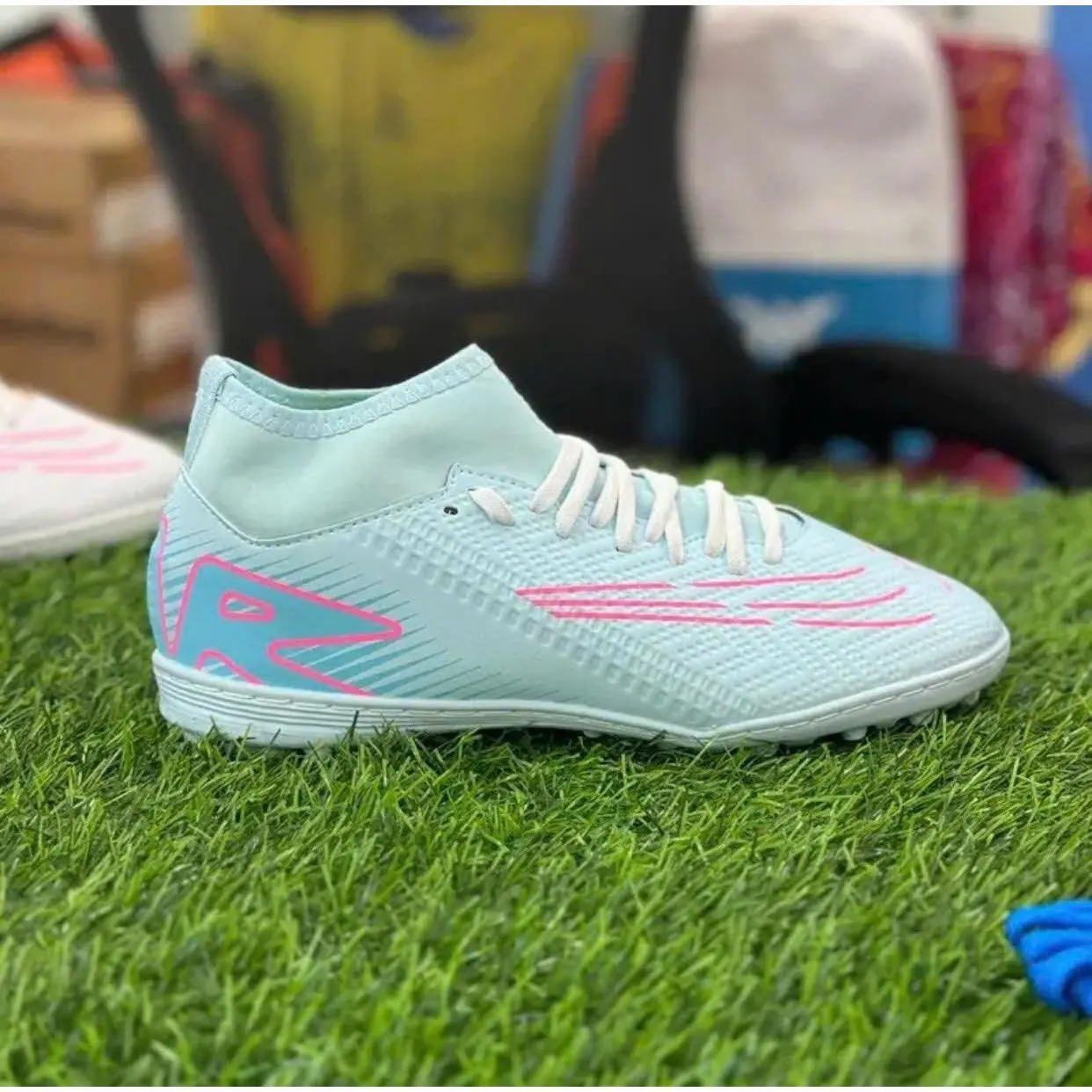 Giày Bóng Đá Vapor 16 Cổ Chun VN Đế Đệm Airzoom Ôm Chân Bám Sân Tốt - Sport, Sneaker