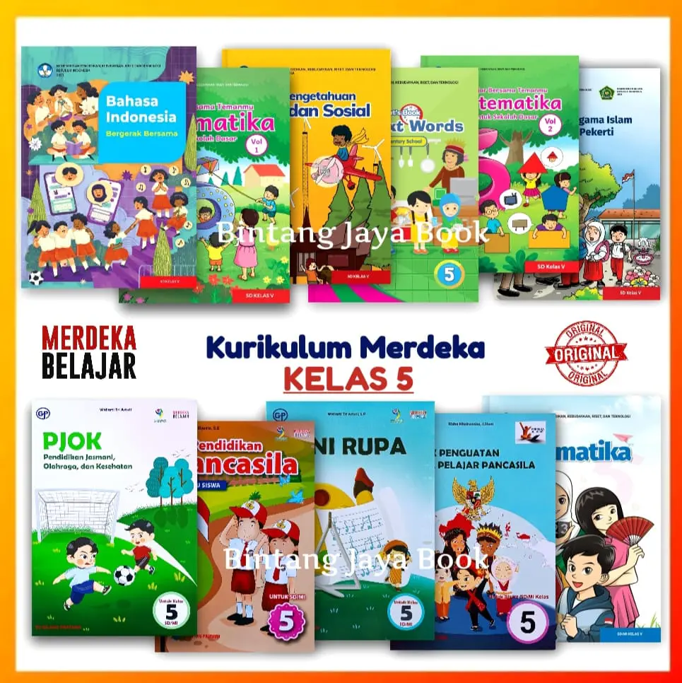 Buku Siswa Kurikulum Penggerak Kelas 5 SD/MI - Buku Siswa Kurikulum Merdeka Kelas 5 SD/MI