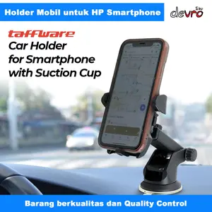 Holder HP Mobil - Car Holder for Smartphone with Suction Cup - Holder Dashboard Mobil