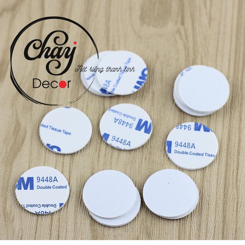  Miếng Dán 3M Băng Keo 2 Mặt 3M Siêu Dính Các Loại 