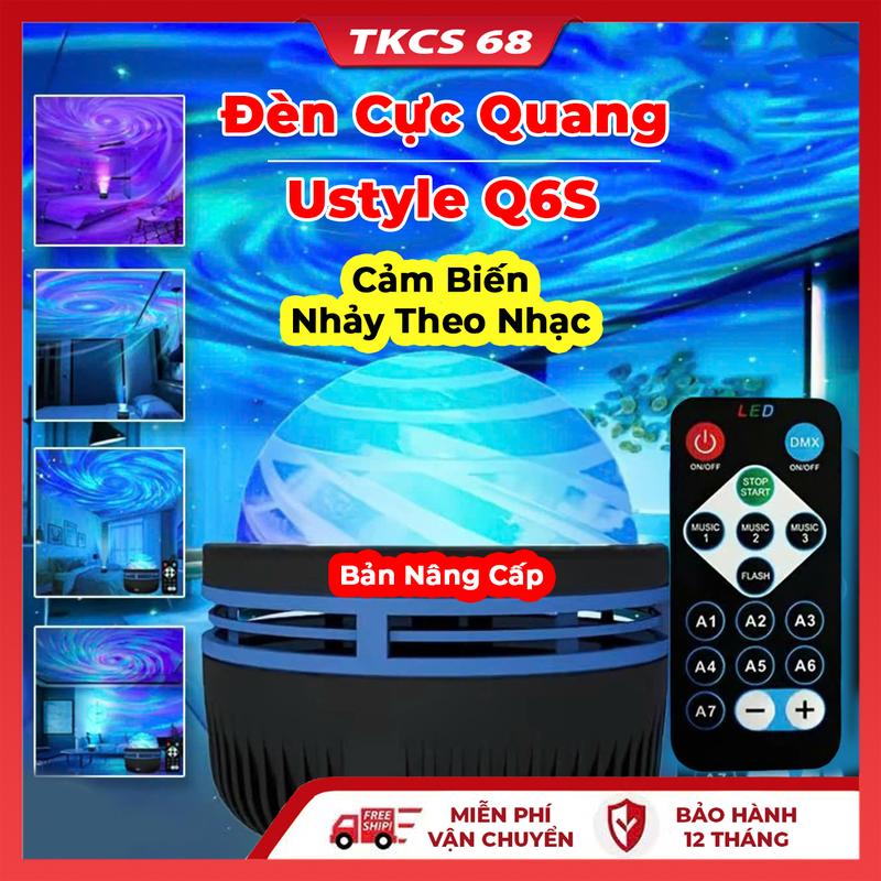 Đèn GALAXY Cực Quang UStyle Q6S Chiếu Bầu Trời Cực Quang Trang Trí, Decor Phòng…