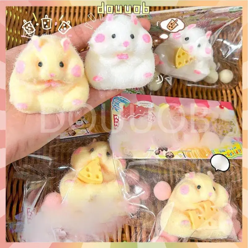 2 pcs Cat Paw Stress Relief taba Toy Donut Fun Mainan Pencet Anti stress pencet anak  Sejumput terbaru rebound lambat cakar kucing mewah  pasangan gadis-gadis berbondong-bondong silikon model yang diperbesar mainan dekompresi gantungan kunci 0