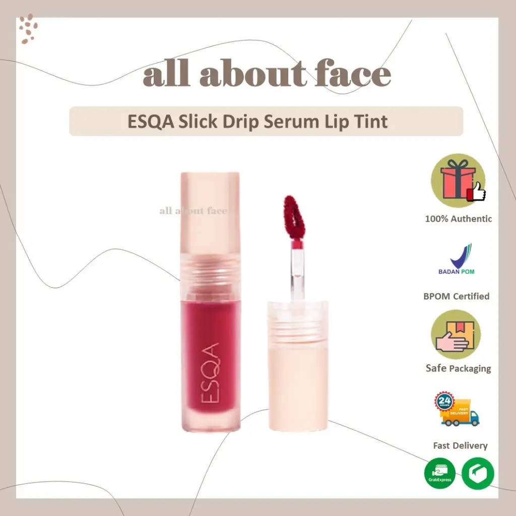 (READY) ESQA Slick Drip Serum Lip Tint | ESQA Lip Tint ORIGINAL