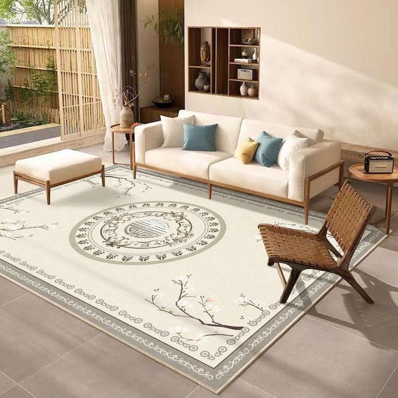 Thảm Xanh Lá Cây, Phong Cách Trung Quốc Mới, Thích Hợp Cho Phòng Khách, Bàn Sofa Và Bàn, Thảm Đầu Giường Phòng Ngủ Gia Đình, Chăn Học Tập, Thảm Treo Tường Diện Tích Lớn, Bộ Sưu Tập 1583 Người 8