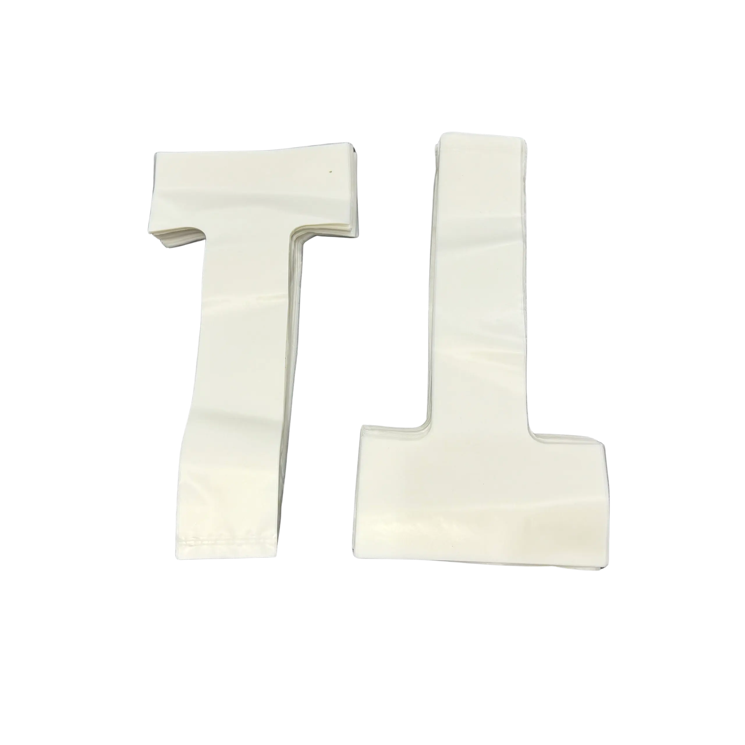 Túi đựng trà sữa, trà chanh 1kg chữ T nhựa PE trắng