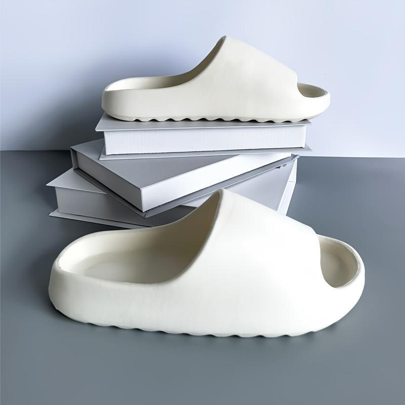 Comfortable Soft Sole Slide Women - Breathable EVA Upper, Non-Outsole, Open Toe Design, Solid Color, Lightweight, Easy-On Style - Perfect Indoor Outdoor Use Girl Shoe slippers  for  women 1