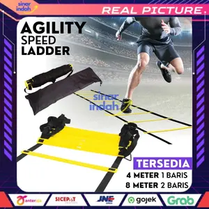 Agility Ladder Premium 4M 8M Speed Ladder Drills Training Tangga