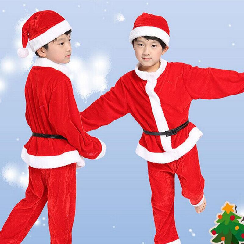 Amila-Trang Phục Giáng Sinh Cho Bé Trai Và Bé Gái, Trang Phục Ông Già Noel, Bộ Trang Phục Giáng Sinh Cho Trẻ Em, Trang Phục Giáng Sinh Kèm Mũ Ông Già Noel, Quà Tặng Năm Mới 4