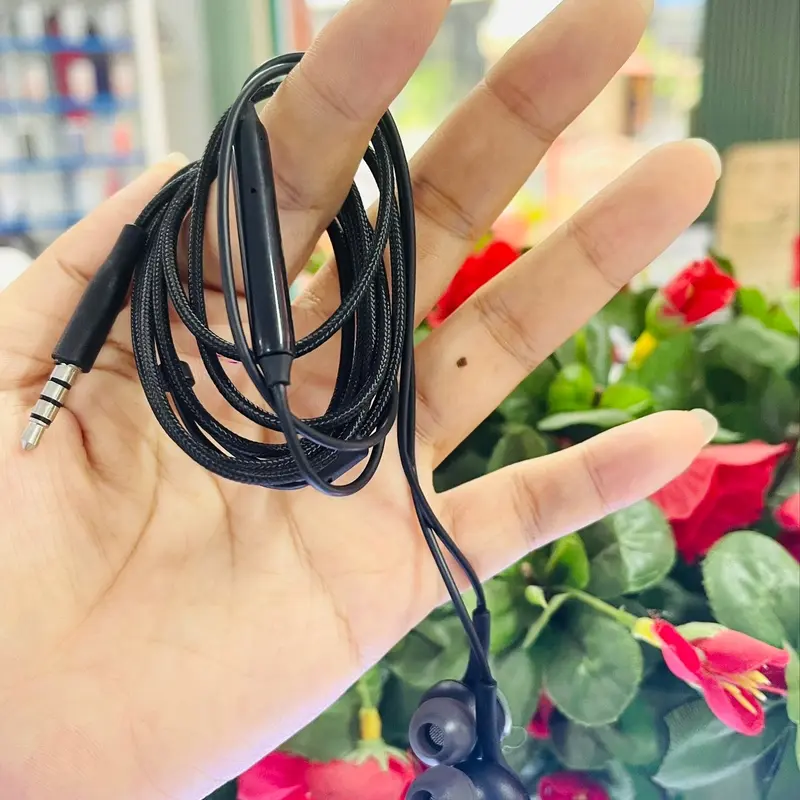 TAI NGHE SAMSSUM/ OPPPO/ REALMMEE/XIAOOMII ĐUÔI TRÒN ( JACK 3.5mm ). Micrô tích hợp Khử tiếng ồn Nhựa Có dây Nhét tai Nhựa Nghe Nhạc Earphone 5
