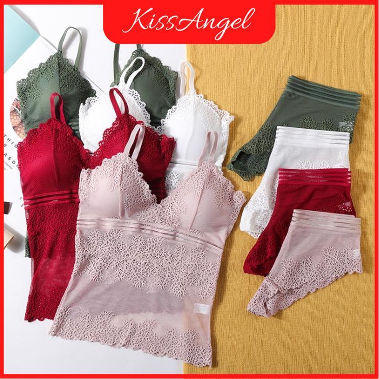 Lingerie Set Renda Bra dan celana dalam Lingerie Seksi Lingerie ...