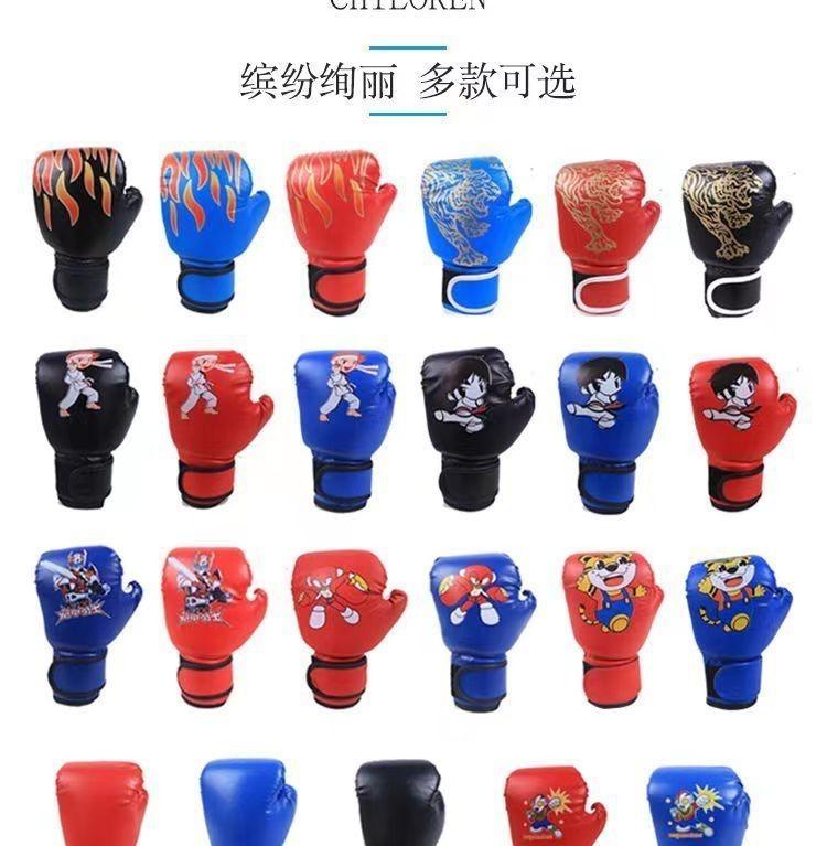 Product Introduction of Poisonous Teeth Children's Boxing Gloves Fighting Sanda Taekwondo Standard Boxing Gloves Children's Adult Boxing Gloves 17