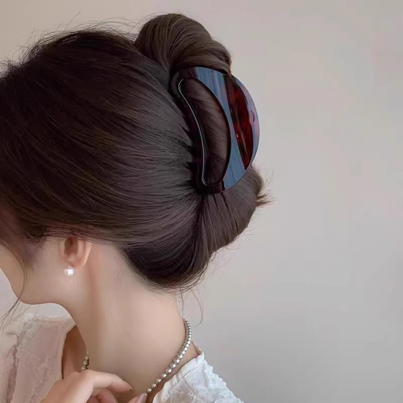 Klip Rambut Bulan Sabit Berongga Retro Perancis, Untuk Wanita, - TikTok ...