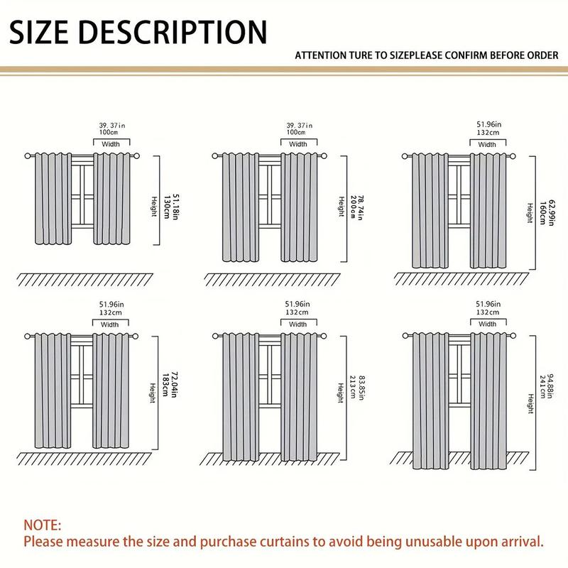 Product Introduction of Piano Key Pattern Curtain, 2 Counts/set Modern Simple Window Curtain, Window Drapes for Home Living Room Bedroom Office Coffee Shop 1