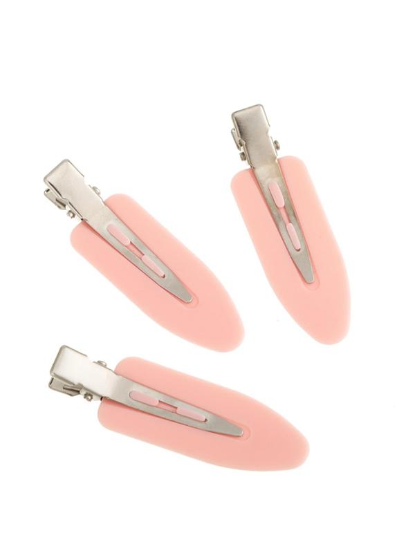Casual Trendy No Crease Hair Clips for Women, 10pcs/set Simple Style Plain Color Snap Hair Clips, Fashionable Hair Accessories for Girls for Daily Use, Shower, Makeup, Skincare, Hairstyle Accessory 7