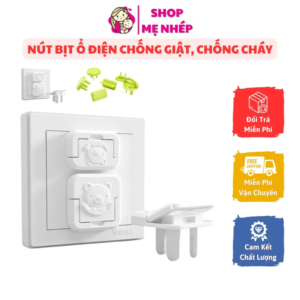 Nút bịt ổ điện an toàn cho bé - 1