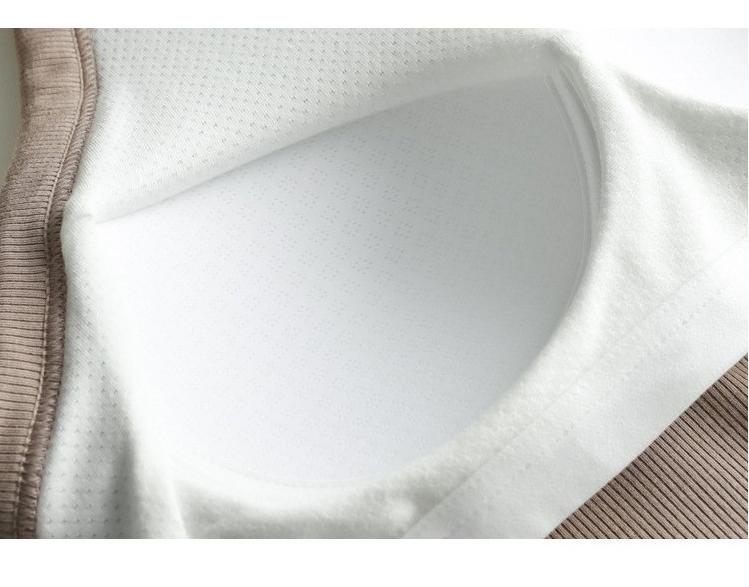 Product Introduction of HOT No-wear bra One-piece with breast pad crop top, off-the-shoulder top for women Womenswear Lingerie Comfort Basic 5