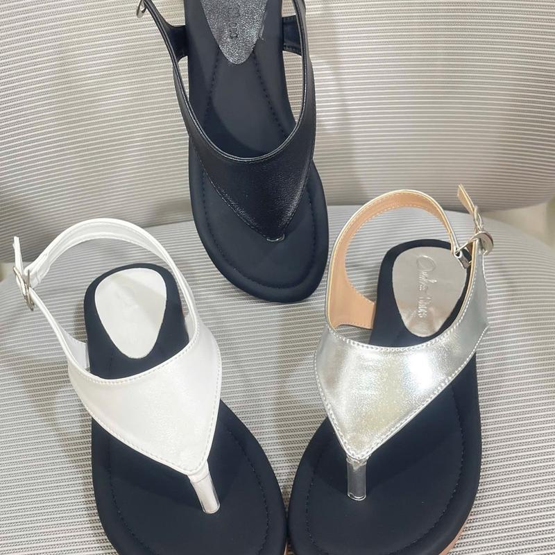 Dép Lê Mũi Tròn Quai Sandanl Kẹp Đế TPR Dẻo siêu Chống Trơn Trượt Hàng hottrend. GiàY DéP Nữ Shoes Quai Hậu Hoa sandal thấp cho giày đẹp 8