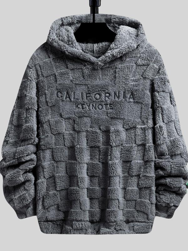 Casual Daily Stripe Weave Contrast Hooded Sweaters Casual Daily Stripe Weave Contrast Hooded Sweaters