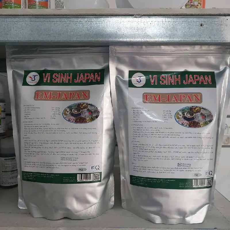 men vi sinh  EM JAPAN gói 1kg chuyên dùng nuôi quảng canh 3
