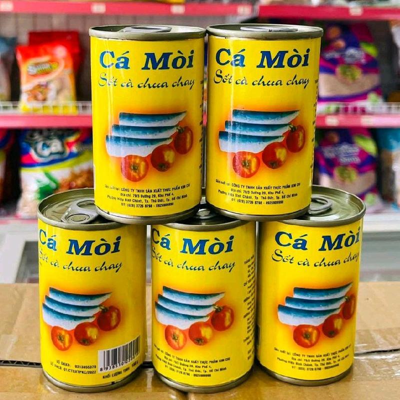 ComBo 10 Hộp Cá Mòi Chay Sốt Cà Chua Vàng