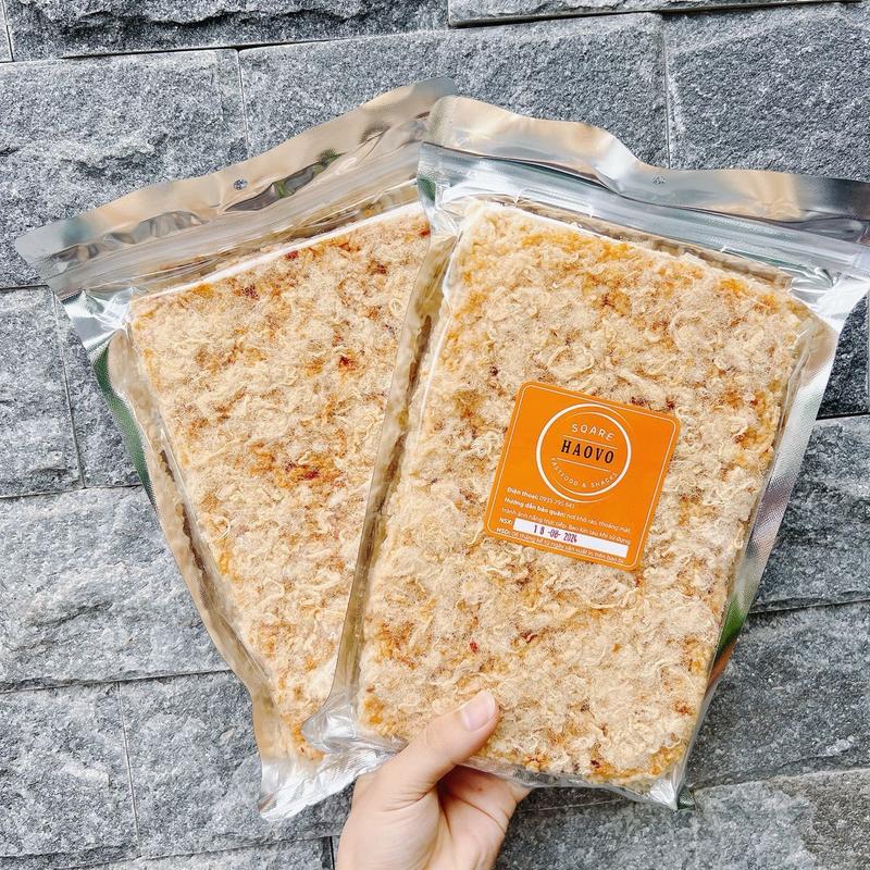 Haovosnack Cơm cháy chà bông miếng 180gr đồ ăn vặt Cay Food