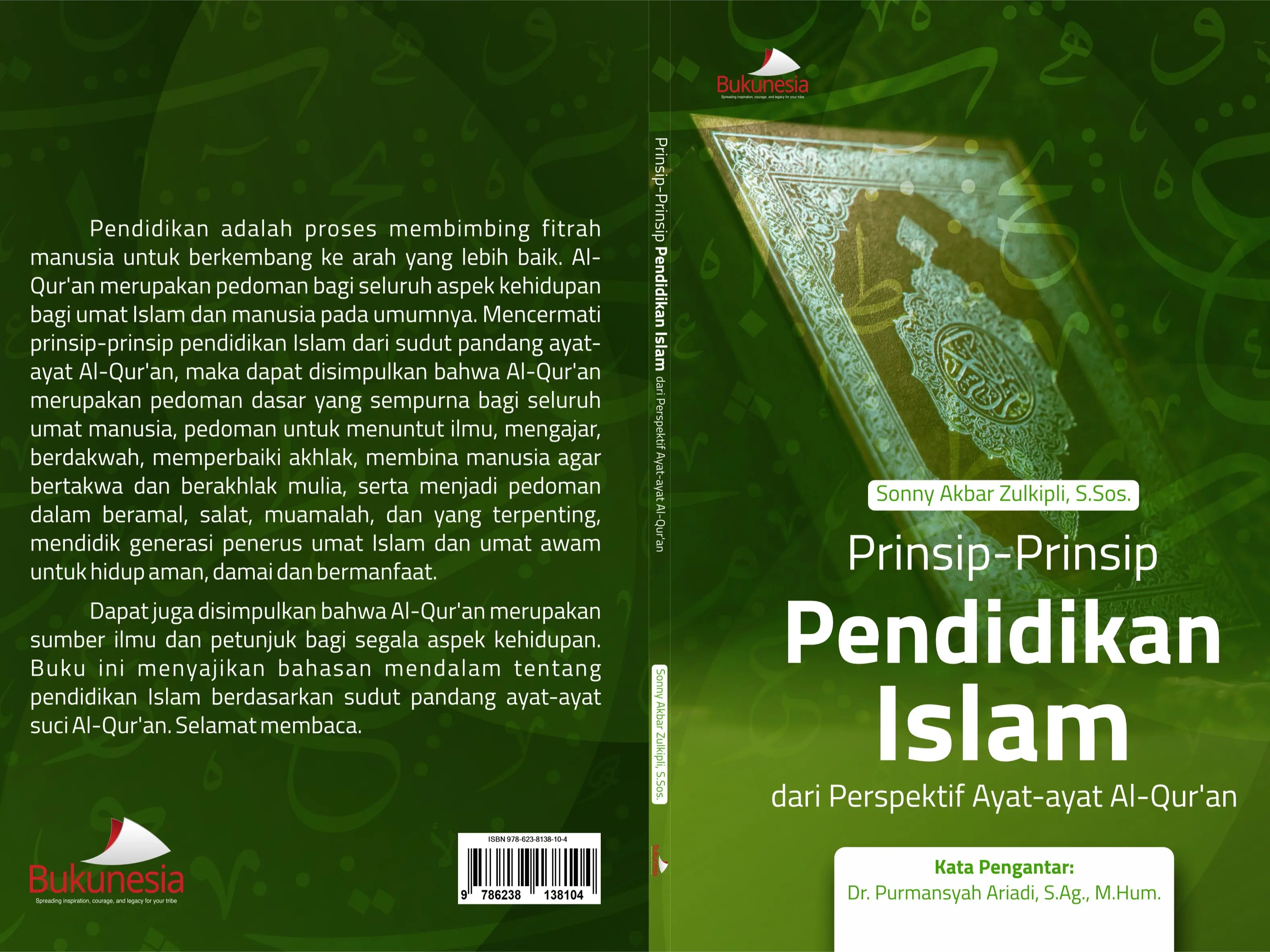 Bukunesia | Prinsip-Prinsip Pendidikan Islam dari Perspektif Ayat-ayat Al-Qur’an | Buku Religi Islam