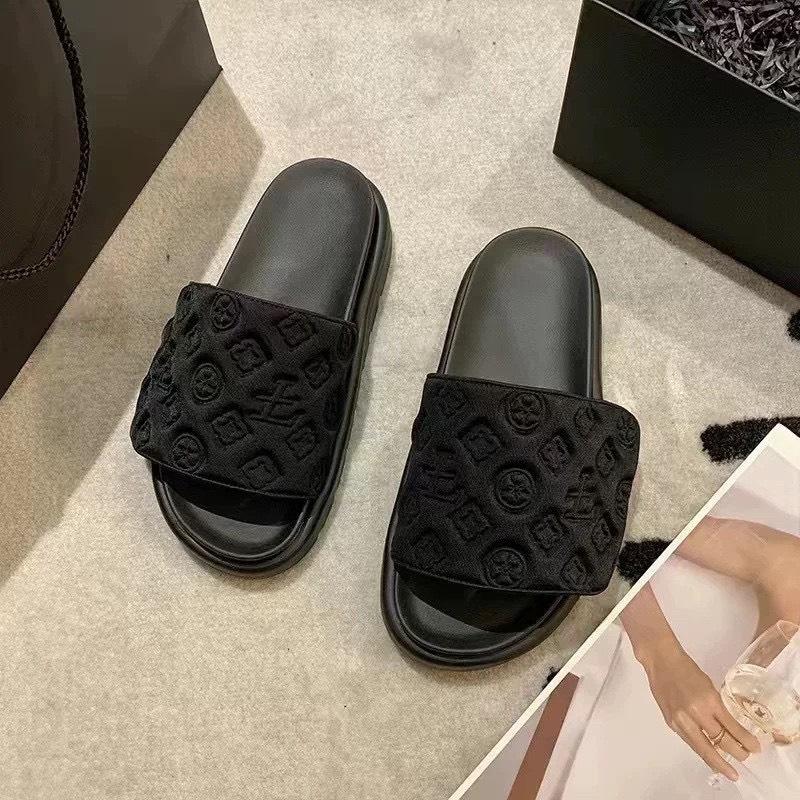 Product Introduction of Dép Dán Quai Vải Phong Cách Thời Trang DéP GiàY DéP GiàY Nữ Sandal Nữ Sandal Shoes Jean dép  cross 4