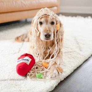 BabyWoof ペット用 鼻を使うおもちゃ ラーメン主題 2点/3点セット 犬 猫 嗅ぎわけるマット 知育玩具 スローフィーダー エサ探し 暇つぶし ストレス解消 エネルギー消費