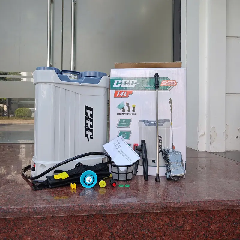 [TẶNG ĐẦY ĐỦ PHỤ KIỆN] BÌNH PHUN, BÌNH XỊT THUỐC SÂU CHÍNH HÃNG GGG. DUNG TÍCH 14L, 16L, 20L, ÁP LỰC SIÊU MẠNH 5