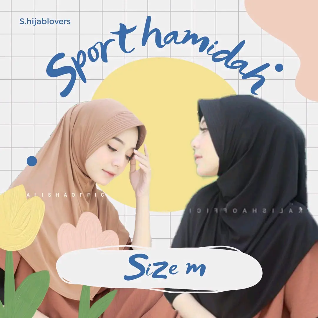 sport Hamidah M / sport Hamidah ukuran M / sport Hamidah / hijab anak sekolah
