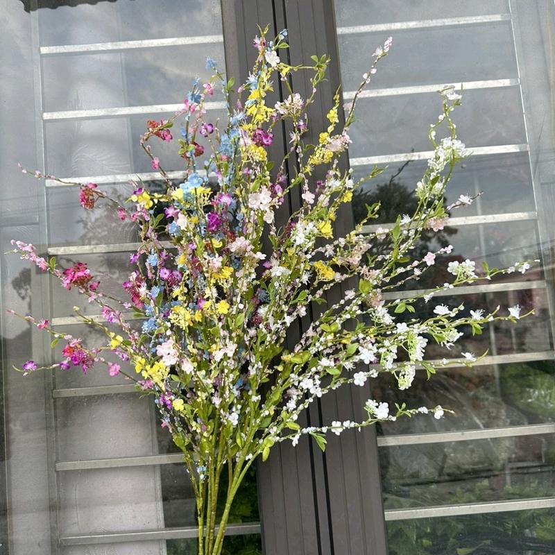  Hoa giả  Cành hoa tuyết mai cao cấp 