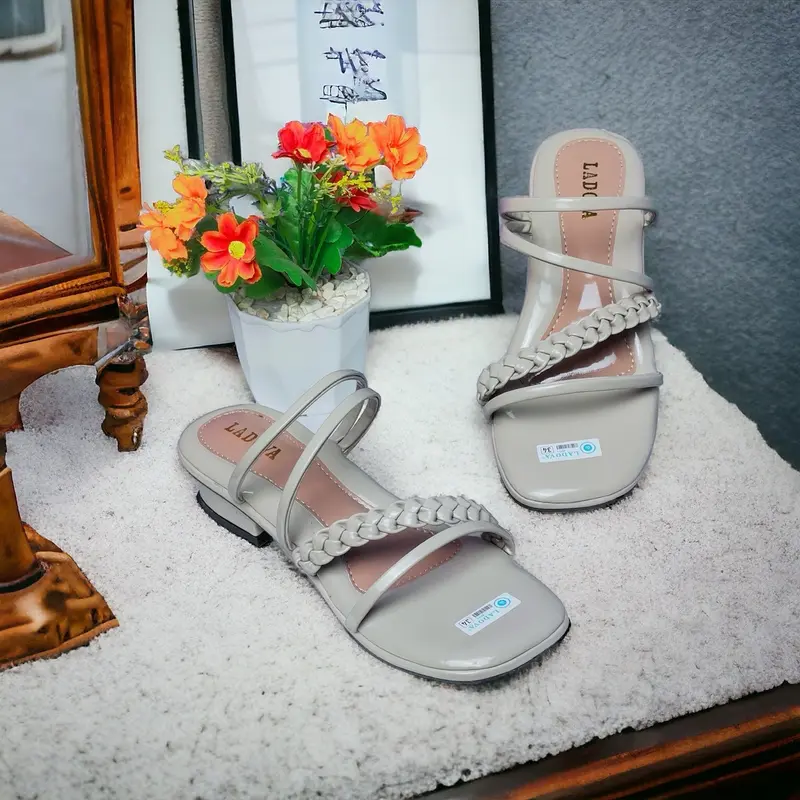 Sandal Anak Perempuan Pesta Heels hak 3cm K-04 Ladova Terbaru Size  Kaki 31-35 Fashion 3