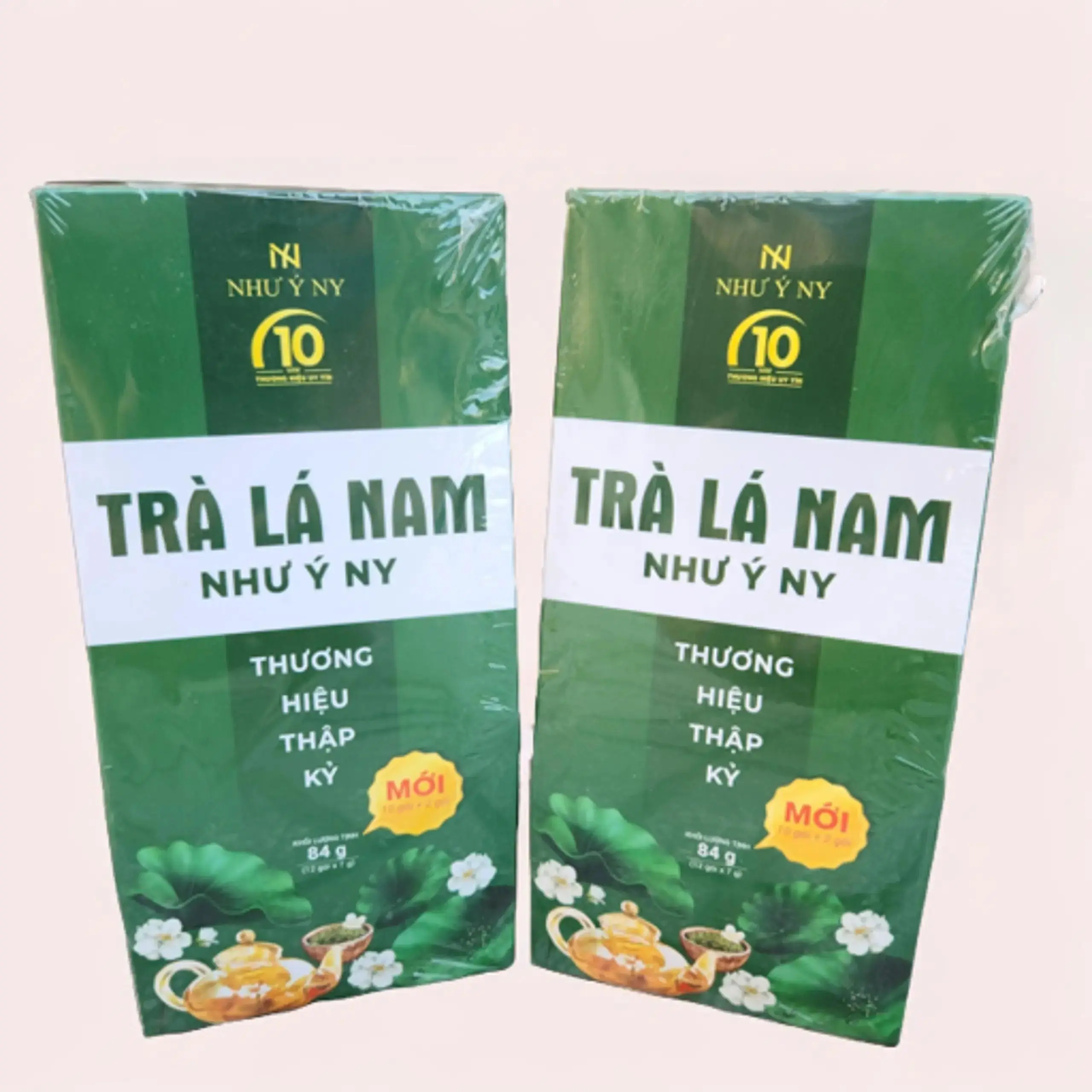 Combo 2 Hộp Trà Lá Nam Như Ý Ny - Chứa Lá Sen, Hoa Nhài, Phan Tả Diệp