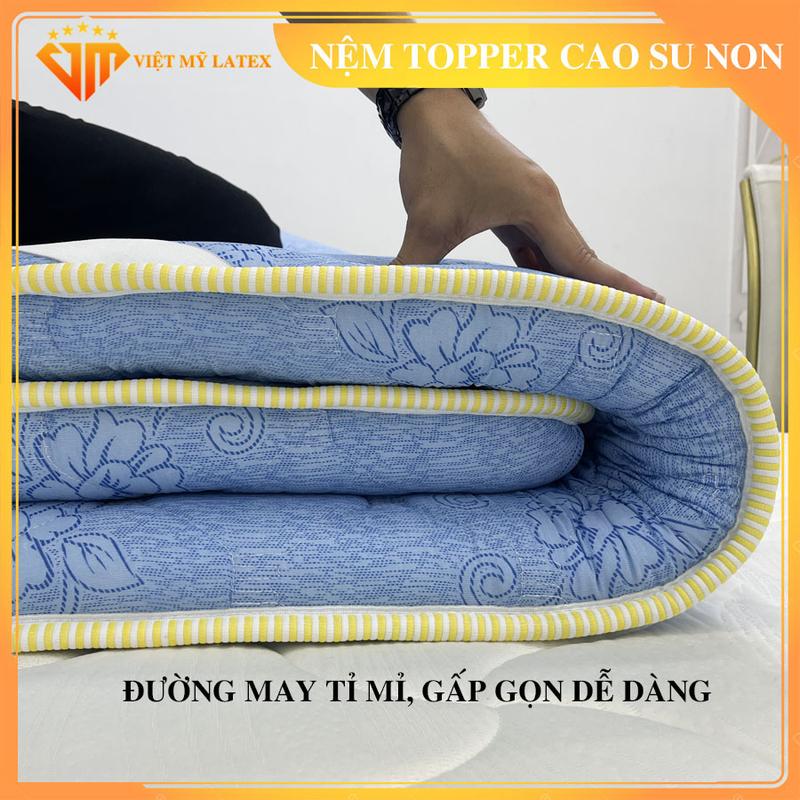 Product Introduction of Nệm Topper cao su non cao cấp độ dày 3cm-7cm đàn hồi cao, êm ái thoáng khí không xẹp lún, nệm văn phòng, nệm ký túc xá cao su nhân tạo 12