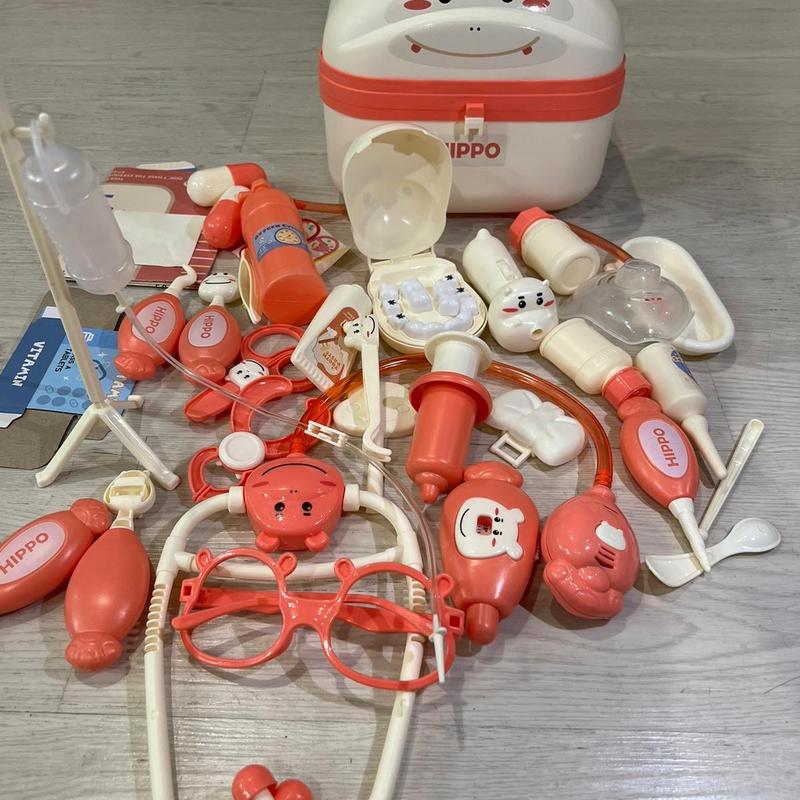 Product Introduction of Hộp Đồ Chơi Bác Sỹ Hình Thỏ Dễ Thương Loại 36 Chi Tiết Có Hôp Đựng Cao Cấp Toy Câu Cá 1