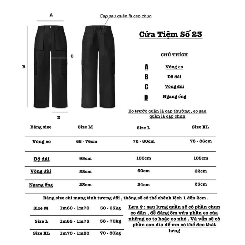 Product Introduction of Quần Kaki Ống Rộng, Dành Cho Nam Và Nữ, Có Túi Hộp, Phiên Bản Nâng Cấp Quần Túi Hộp Trang Phục Nam Ong, Có Túi 1