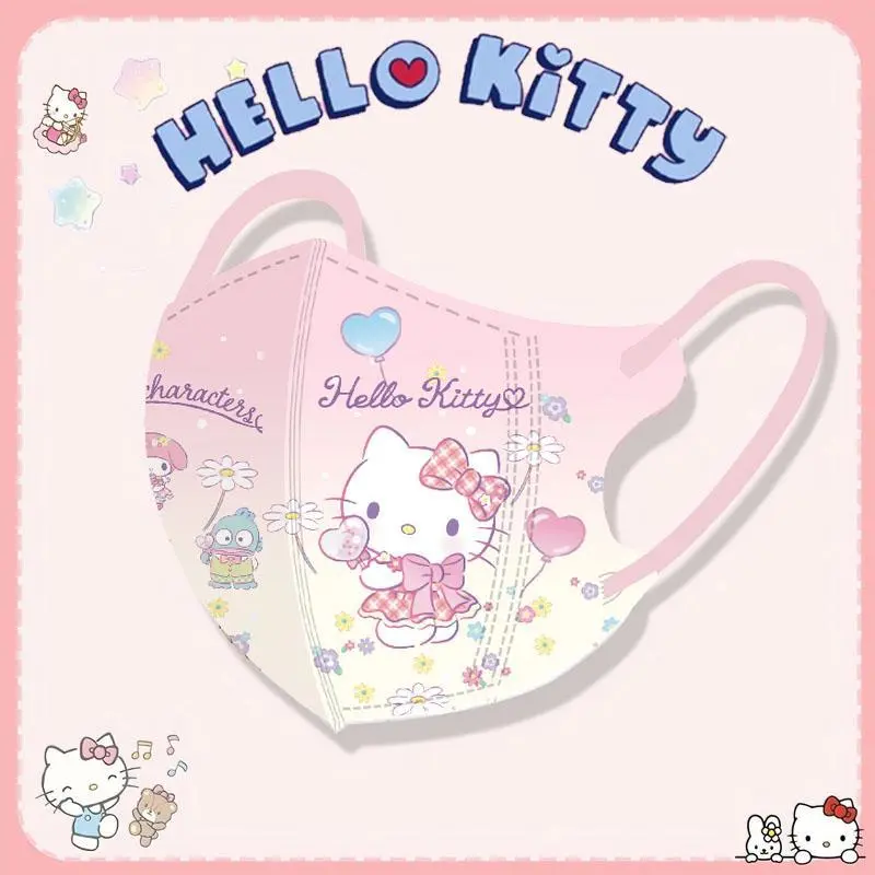 Khẩu Trang Trẻ Em, 3 Lớp, Sành Điệu Và Dễ Thương, Chất Lượng Cao, Dành Cho Độ Tuổi 3-12, Đóng Gói Độc Lập 3
