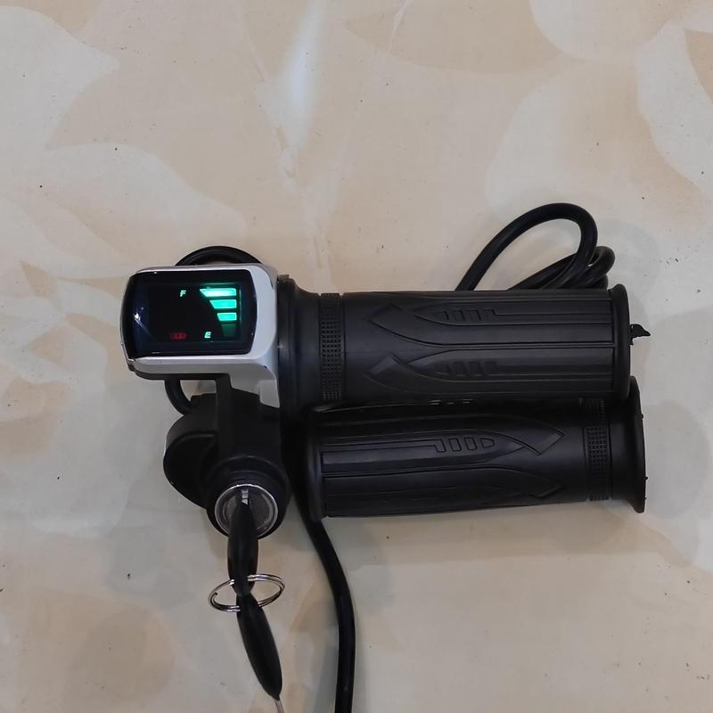 Tay ga báo pin 24V dùng cho tất cả các xe đạp có áp 24V đến 29.4V Gắn Xe Đạp Đạp Xe Đạp Sports Cacbon 2