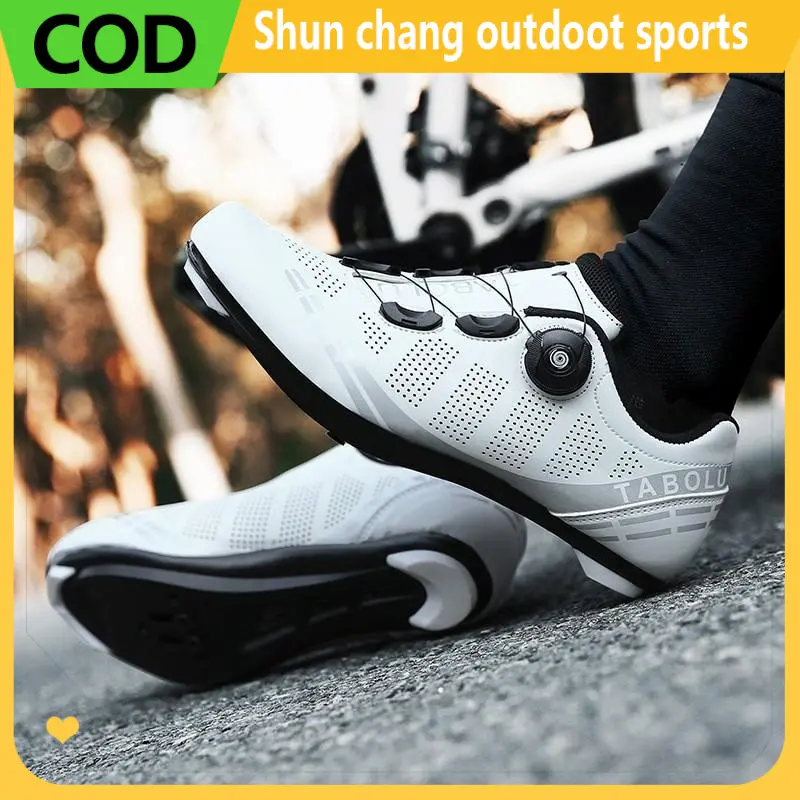 [COD] Cycling Shoes Cleats Shoes Road Bike Shoes for Mtb Pedal Roadbike Cycling Sneakers