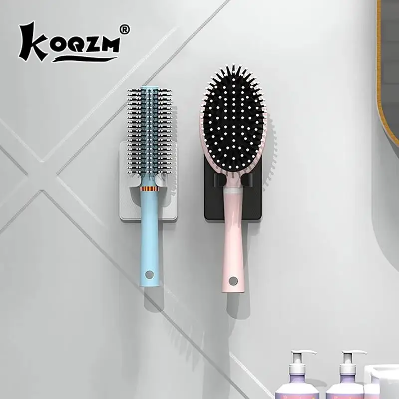 Giá Để Lược, Treo Tường Phòng Tắm, Giá Để Lược, Sắp Xếp Kẹp Tóc, Giá Để Lược Đệm Khí, Giá Để Lược Nhựa Sáng Tạo 5