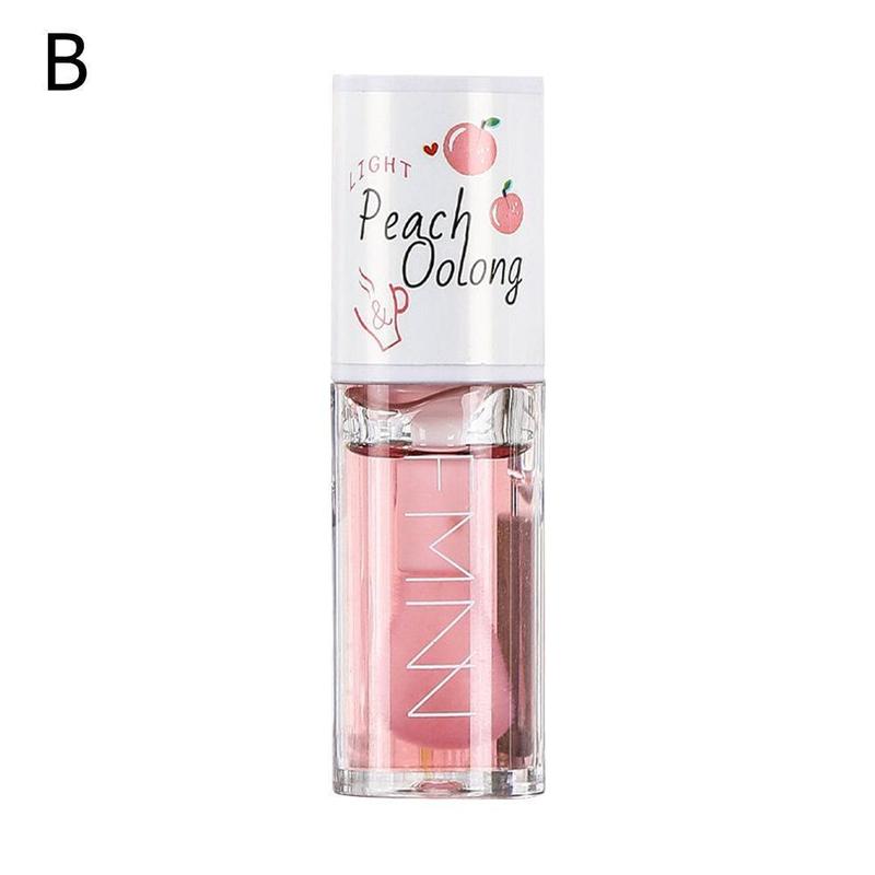 Long Lasting Moisturizing Lip Oil Honey White Peach Lip Oolong Lines Desalination Tender Repair Moisturizing Cosmetics 7