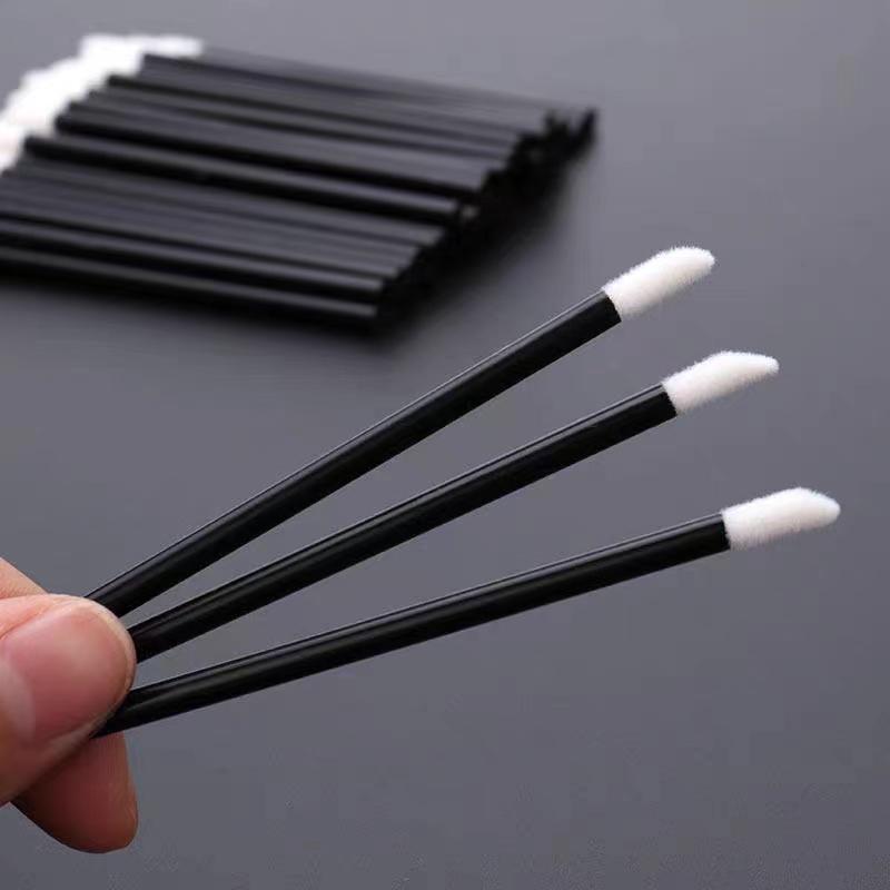 Product Introduction of 150pcs Disposable Lip Brush Eyelash Extension Brush Lipstick Wands Applicator Makeup Cleaner Tool Eyebrow Cleaning Brush 1