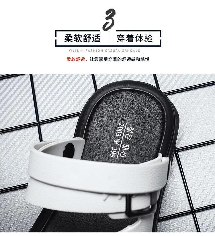 Product Introduction of Valazo men's casual sandals Korean men's slippers non-slip beach shoes for summer 7