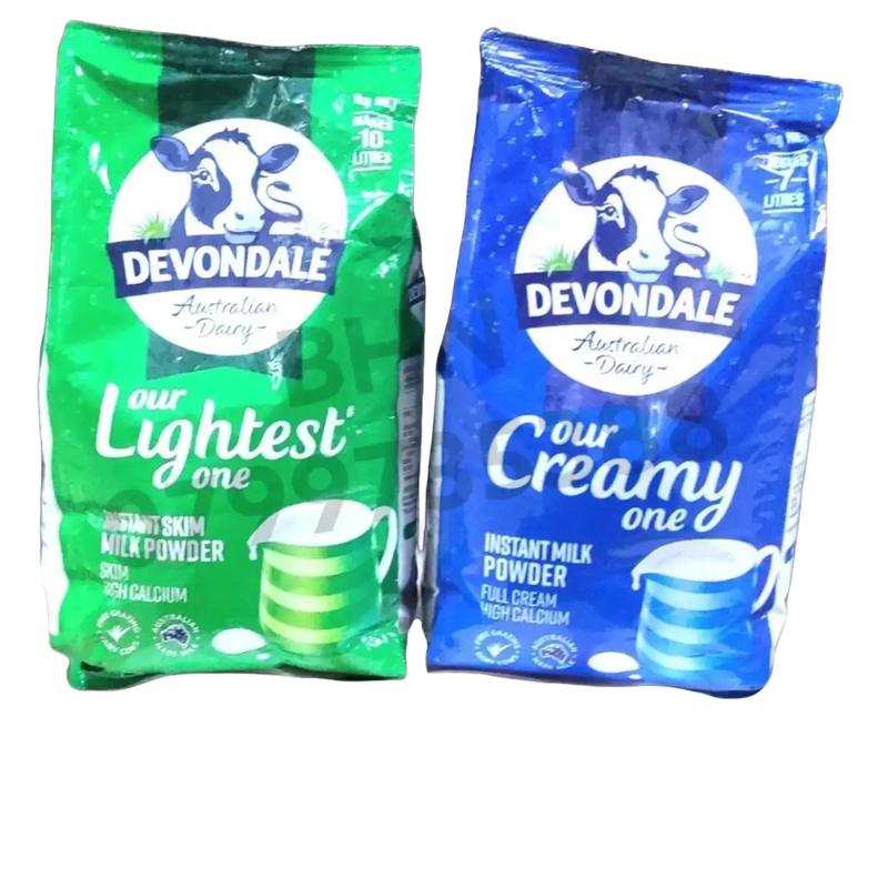 Sữa bột nguyên kem Devondale 1kg - bổ sung năng lượng - Chua