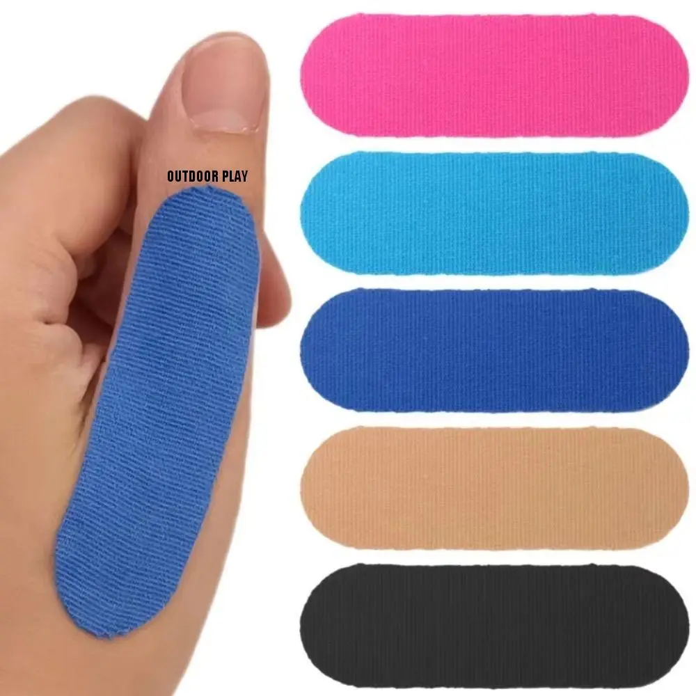 OUTDOOR PLAY Protection Patches Elastic Cloth Bowling Finger Tape Strong Stickiness Breathable Thumb Protector Tape Anti Friction Flexible Bowlers Tape Sports Accessories