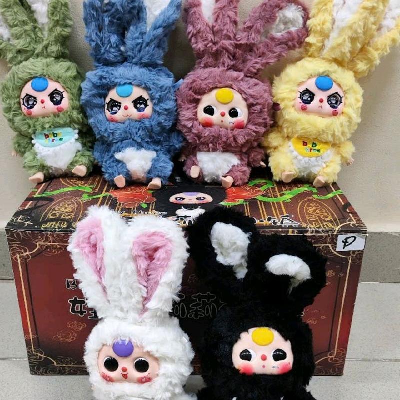 Hộp Túi Mù Baby Three Thỏ Thị Trấn Blind Box Hàng Việt Không Có Mã QR Mắt Ngẫu Nhiên Full Box Card,Có Mùi Thơm Siêu Đáng Yêu Cute