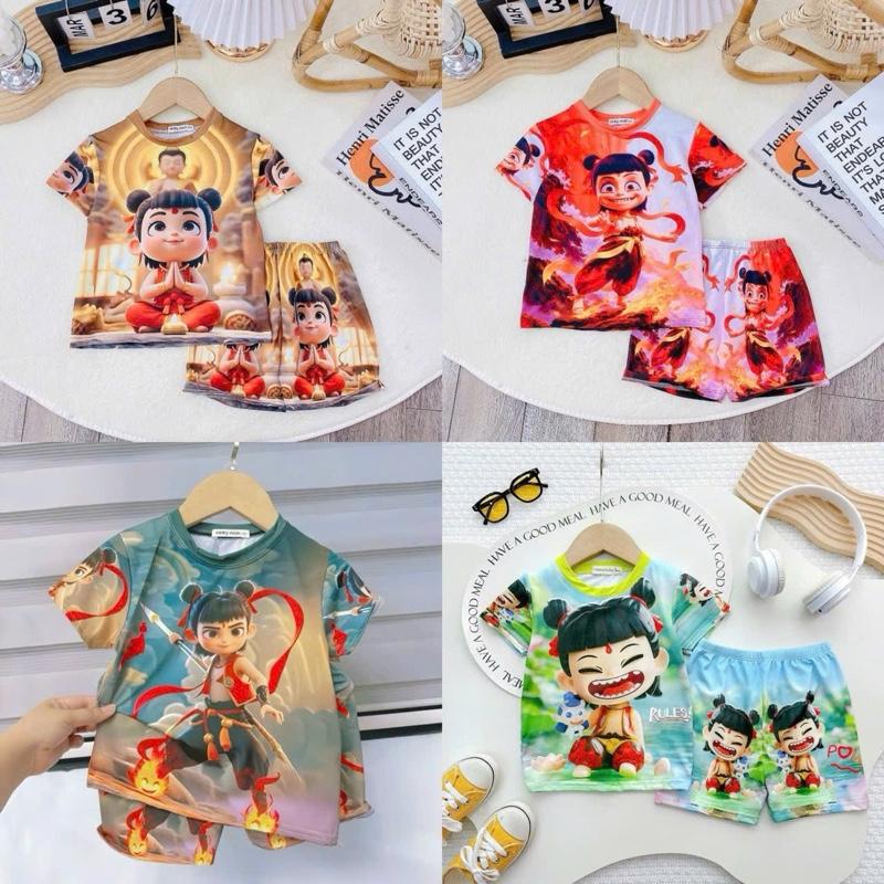 Combo 4b-159k đủ size  8-40kg. Chất liệu thun thái. Cực kỳ mềm mịn. 1