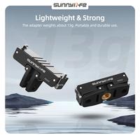 Gambar Sunnylife Magnetic Quick Release Adapter Mount Foldable For Inst a360 GO Ultra Base Dual-Claws 1/4" Hole Accessories Magnet Action Camera - GU-AD049-D dari Brica Berrisom Kab. Tangerang 3 Tokopedia