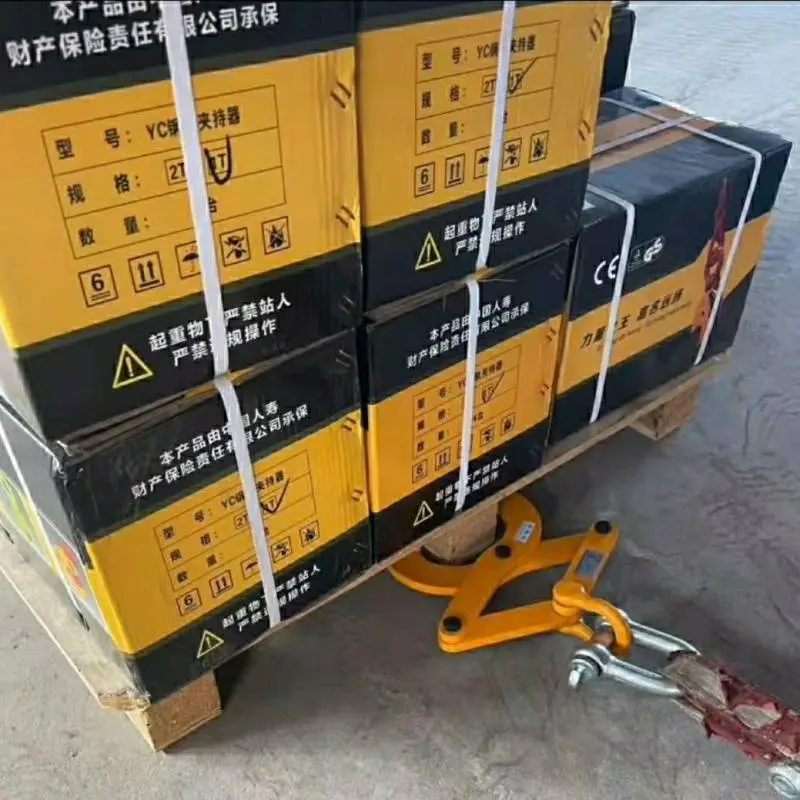 Kẹp pallet 1 tấn,2 tấn , 3 tấn kẹp càng cua kéo pallet , kẹp palet gỗ 6