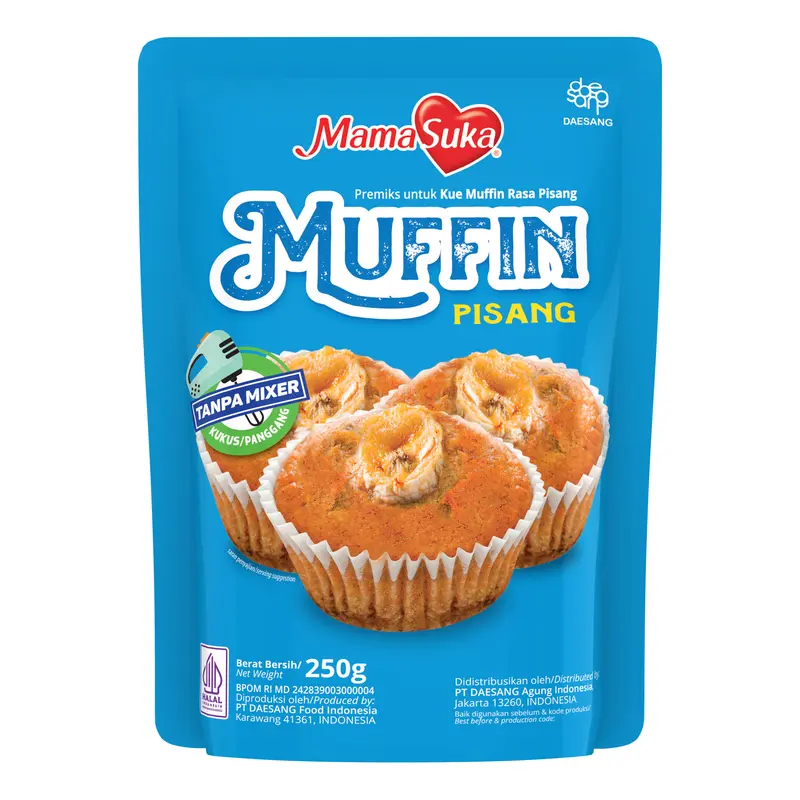 MamaSuka - Muffin Banana 250 gr 1